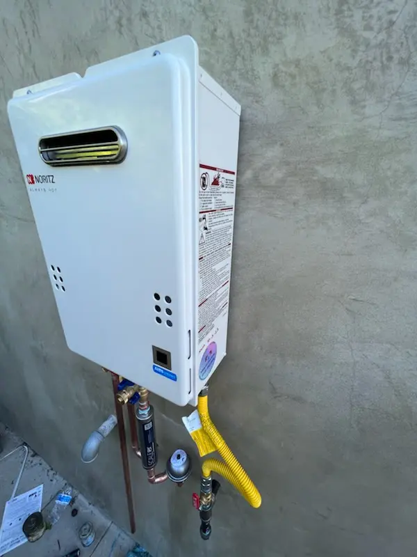 Tankless water heater installation for Lafayette homes